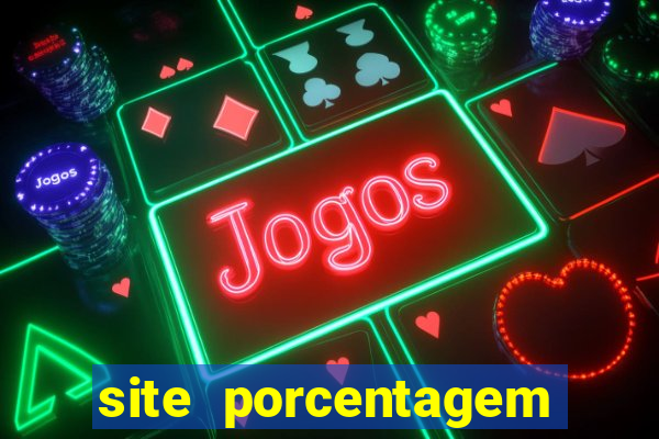 site porcentagem slots pg